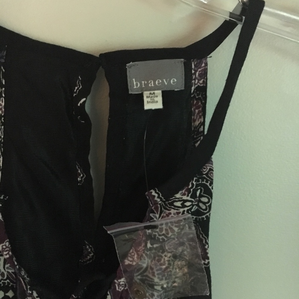 New Braeve Handkerchief Print Sleeveless Dress - Picture 5 of 6